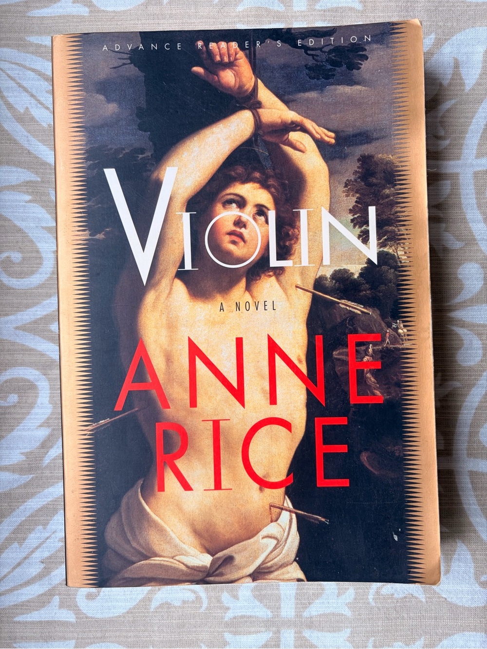 Violin by Anne Rice - Large Print